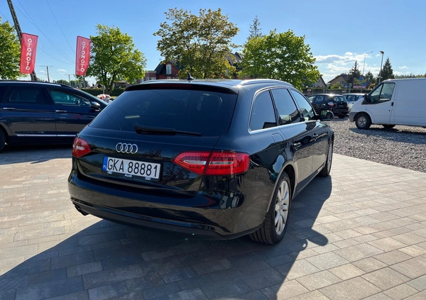 Audi A4 cena 58000 przebieg: 220000, rok produkcji 2012 z Jordanów małe 497